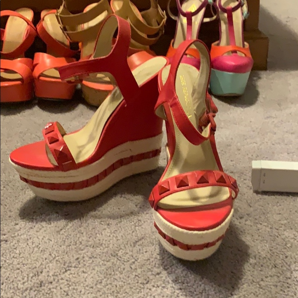 Never worn wedges!!